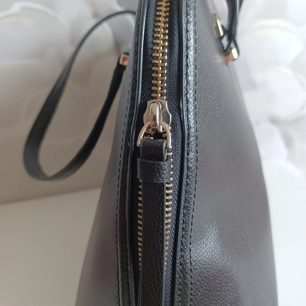 Kate Spade New York Black Patterson Drive Medium Dome Satchel - Picture 10 of 12